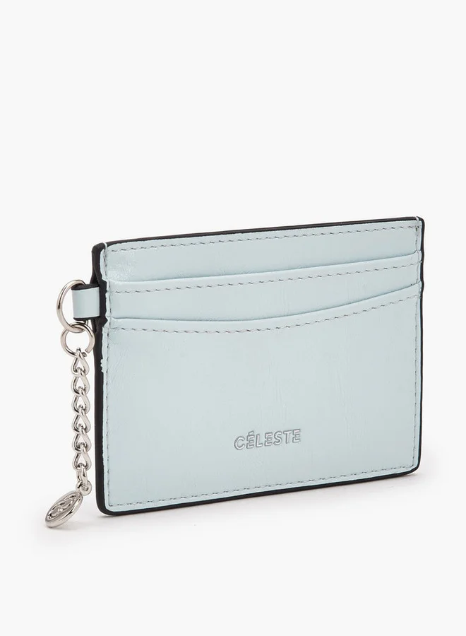 سيليست Solid Card Holder With Charm